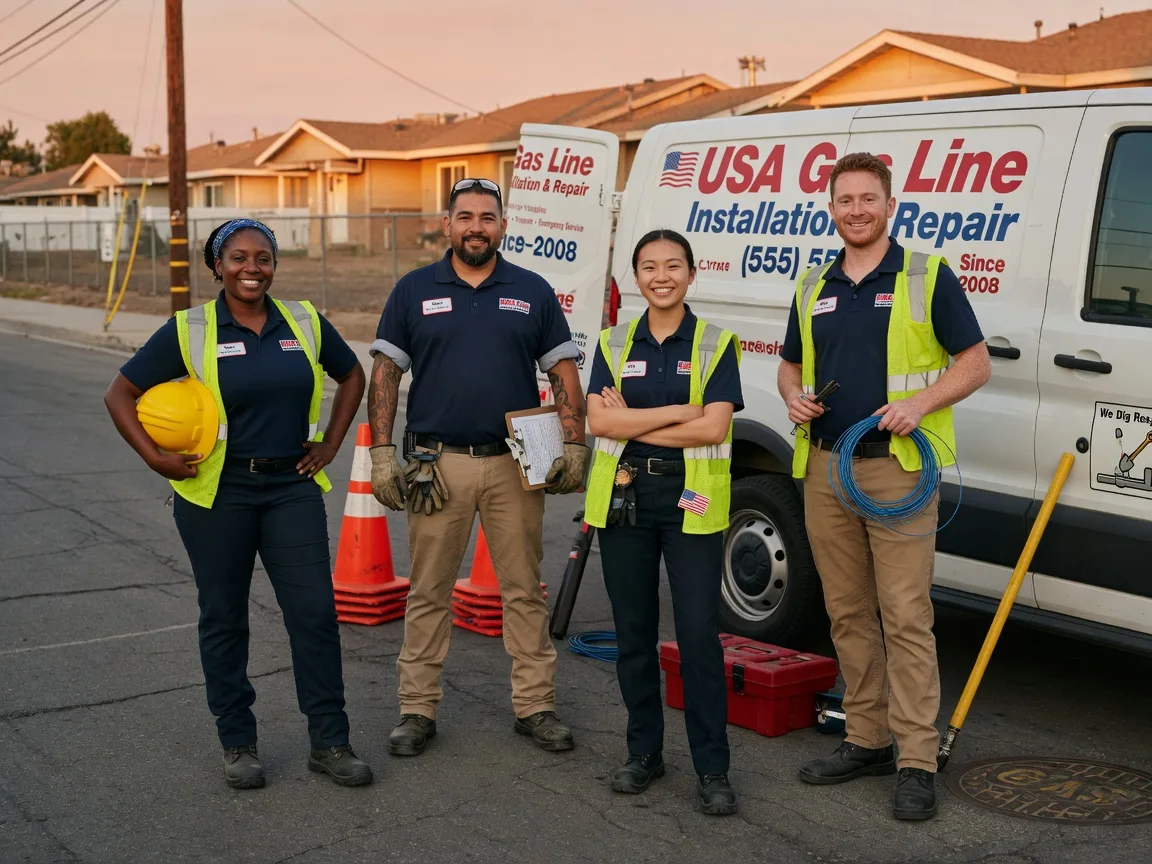 Gas Line Installation company in Trezevant, TN